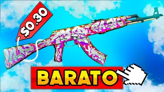 las MEJORES SKINS BARATAS y BONITAS de CS2 [upl. by Oiretule]