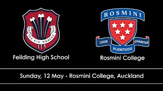 Basketball Highlights  Feilding High vs Rosmini College  12 May 2024 [upl. by Arik269]