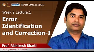 Lec 04 Error Identification and Correction  I [upl. by Halbert]