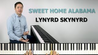 How to play Sweet Home Alabama by Lynyrd Skynyrd on the piano  Playground Sessions [upl. by Roselba912]