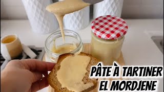 RECETTE FACILE PÂTE À TARTINER EL MORDJENE food cuisine foodie asmr recipe dessert yummy [upl. by Alyson876]