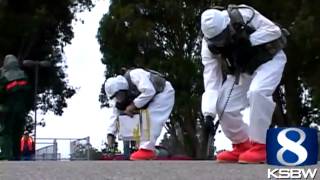 Drill simulates dirty bomb in Salinas [upl. by Ahsrop]