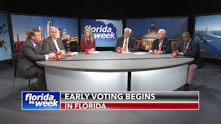 Early Voting Begins in Florida  Florida This Week [upl. by Beore]