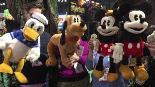 Folkmanis® Puppets Introduces Disney Classic Character Puppets at Toy Fair 2017 [upl. by Pauiie]