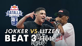 JOKKER vs LITZEN  BEAT 3 PANGEA de NERSO amp VERSE [upl. by Rowland248]