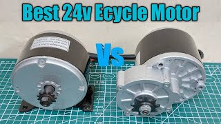 My1016 Vs My1016z2 Electric Cycle motor 24v 250watts Comparison Difference Video [upl. by Oremor841]