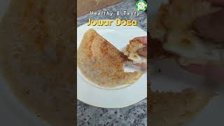 Millet Special Jowar Dosa Healthy and Tasty South Indian Cooking  Wet Grinder Usage [upl. by Eittol]