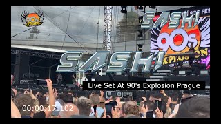 Sash Live Set at the 90s Explosion Prague 2022 [upl. by Kristo]