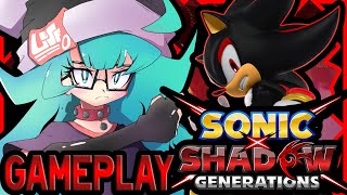 NAOMI FANGIRLS OVER SONIC X SHADOW GENERATIONS GAMEPLAY [upl. by Nerat]