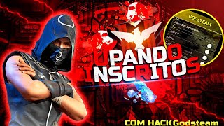 HACKER FREE FIRE ⚡ UPANDO INSCRITOS ⚡ FREE FIRE AO VIVO ⚡100 HS ⚡ RANQUED 50 PLAY⚡ BOOYHA CERTO [upl. by Maximo]