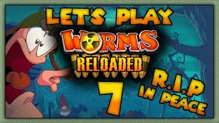 Lets Play Worms Reloaded  Part 7 Loss of souls [upl. by Ymar]