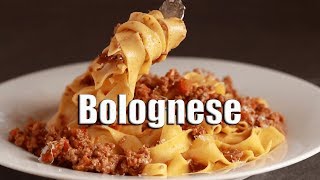 Ragù Bolognese Meat Sauce for Tagliatelle Lasagne and other Pasta [upl. by Iraam]