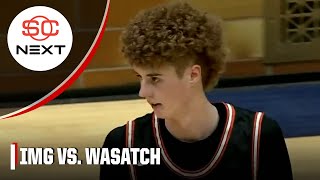 IMG Academy vs Wasatch Academy  Nike EYBL Scholastic Showcase  Full Game Highlights [upl. by Repooc]