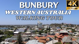 Bunbury Western Australia Walking Tour 4K [upl. by Jill482]