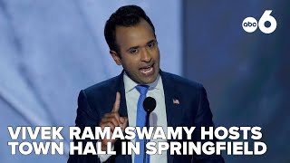 Vivek Ramaswamy holds town hall event in Springfield Ohio [upl. by Falconer203]