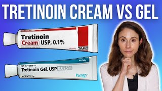 TRETINOIN CREAM VS GEL 🤔 Dermatologist DrDrayzday [upl. by Jaymie498]