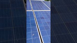 solar panel washing reels solar solarpanels solarenergy khansir viralshorttechnologycleaning [upl. by Caprice857]