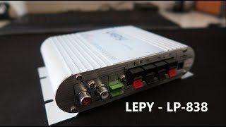 Lepy LP 838  Review and Setup 21 system [upl. by Hares]