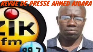 REVUE DE PRESSE ZIK FM DU 02 AVRIL 2019 AVEC AHMED AIDARAmp4 [upl. by Ahcropal]