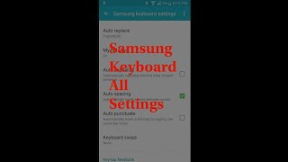 Samsung Keyboard Auto Correction AND Auto Spacing [upl. by Bopp657]