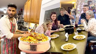 Cooking Dum Biryani for My American Family for the 1st Time 😋 [upl. by Oneal]