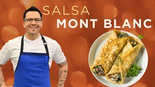 Lleva tus crepas a otro nivel prepara la SALSA MONT BLANC PARA CREPAS [upl. by Clarke]