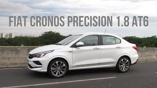 Dirigindo o Fiat Cronos Precision AT6 18  Auto REALIDADE [upl. by Carlen]