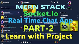 Real Time Chat App React Node js Express js Socket MongoDB MERN STACK Project Setup 2 [upl. by Nitz]