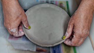 COMO hacer PLATOS de CERAMICA en CASA [upl. by Bannasch]