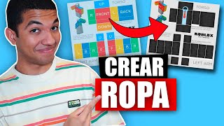 Cómo CREAR ROPA en ROBLOX y VENDERLAS DESDE 0 en PC  Hacer prendas de ropa [upl. by Elleimac]