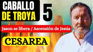 quotCaballo de Troya 5 Cesarea AUDIOLIBRO EN ESPAÑOL Jason se libera Y Ascensión de JesúsquotJJBenítez [upl. by Dazhehs]