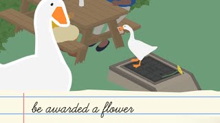 be awarded a flower  Untitled Goose Game FAST Walkthrough [upl. by Perkins707]