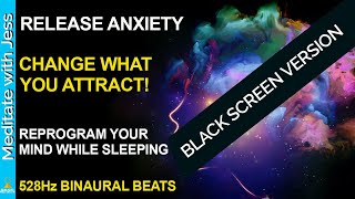 Black screen POSITIVE AFFIRMATIONS to RELEASE ANXIETY Enhance TRUST While You Sleep RAIN MUSIC [upl. by Ettenhoj]