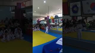 Rompimientos de tabla último examen de kups del 2024 taekwondo taekwondomexico [upl. by Worden97]