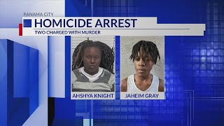 Two arrested in connection to Panama City homicide [upl. by Cinelli]