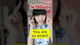 “You are so smart”【In Chinese】🇨🇳 learnchinese forbeginners [upl. by Trescha]