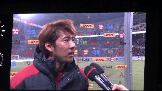 浦和レッズ 2014ナビスコ予選第2戦vs大宮 李忠成 青木拓矢インタビュー [upl. by Horst943]