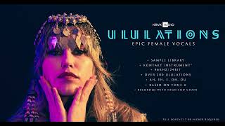 TRAILER 3  Epic Female Vocals ULULATIONS  Sample Library and Kontakt Instrument [upl. by Arries]