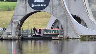 Falkirk Wheel In Action [upl. by Pillow]