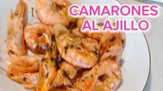 Receta de Camarones al Ajillo [upl. by Player]