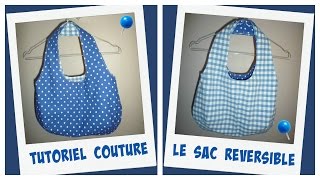 COUTURE SAC REVERSIBLE Tutoriel  Lien du Patron [upl. by Eydie]