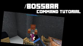 Bossbar Command Tutorial Java 115116 All Commands Series [upl. by Haizek]