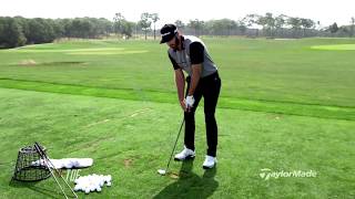 Hitting Wedges with Dustin Johnson [upl. by Ahsineb]