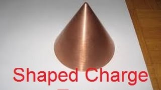 A Shaped Charge test [upl. by Eeryt]