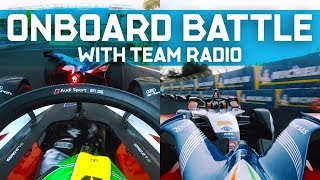 Wehrlein Vs Di Grassi In Mexico City  Full Onboard Battle amp Team Radio [upl. by Louise]