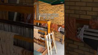 Restoring and weaving on a vintage loom weaving restoration vintage loom diy handmade [upl. by Nosde]