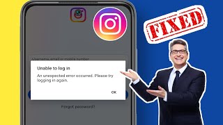 Como corrigir o erro inesperado do Instagram Tente fazer login novamente [upl. by Aketal]