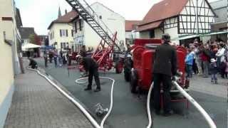 Historische Schauübung 40er Jahre Feuerwehr Gonzenheim Teil 2 [upl. by Redna]