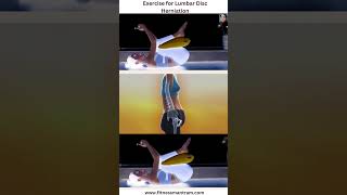 Exercise for Lumbar Disc Herniation shorts spinestretch spinehealth [upl. by Wieche729]