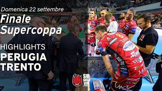 Sir Susa Vim Perugia vs Itas Trentino  VBW  SuperLega  Match Highlights [upl. by Hillari446]